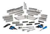 Mastercraft Socket Set, 270-pc, SAE / Metric, CRV, Nickel-Chrome Plating