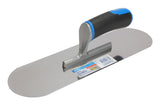 Mastercraft Steel Curved Pool Trowel with Comfort Grip For Masonry & Concrete Work, 4 x 14-in