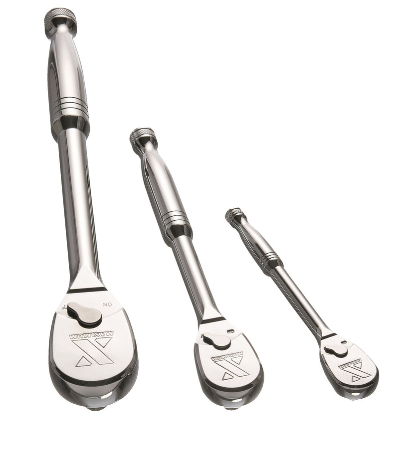 MAXIMUM Ratchet Set, 90-Tooth, 3-pc