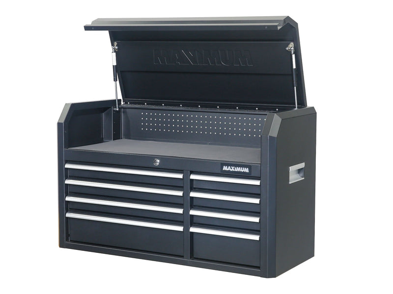MAXIMUM Tool Chest with Integrated Power Strip, 43-in