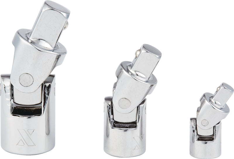 MAXIMUM U-Joint Socket Set, 3-pc, CRV