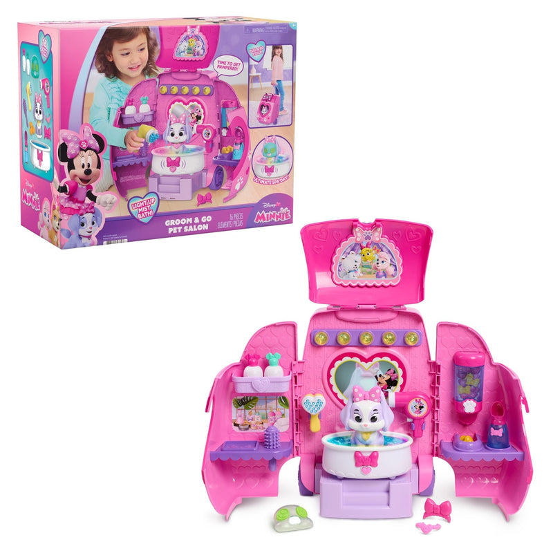 Minnie Pet Grooming Mobile Center, Pink