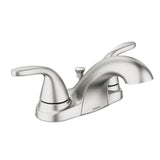 Moen Adler Double Handle Bathroom Faucet, Spot Resist Brushed Nickel