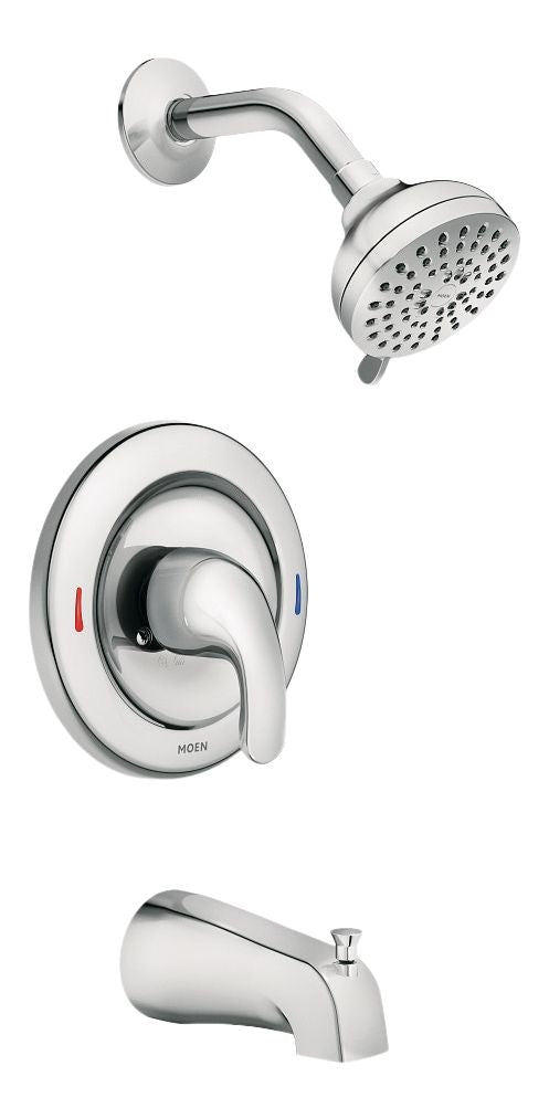Moen Adler Single Handle Tub Shower with Posi-Temp, Chrome
