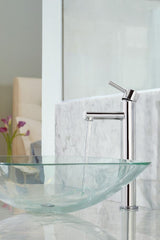 Moen Align Single Handle High Arc Single Hole Bathroom Sink Faucet, WaterSense Certified, Brushed Nickel