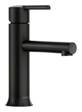 Moen Arlys Single Handle Bathroom Faucet, Matte Black