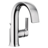 Moen Doux Single Handle High Arc Bathroom Sink Faucet, Chrome