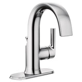 Moen Doux Single Handle High Arc Bathroom Sink Faucet, Chrome