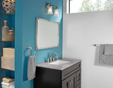Moen EVA Dual Vanity Lighting Fixture, Chrome