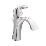 Moen Eva Single Handle High Arc Single Hole Bathroom Sink Faucet, WaterSense Certified, Chrome
