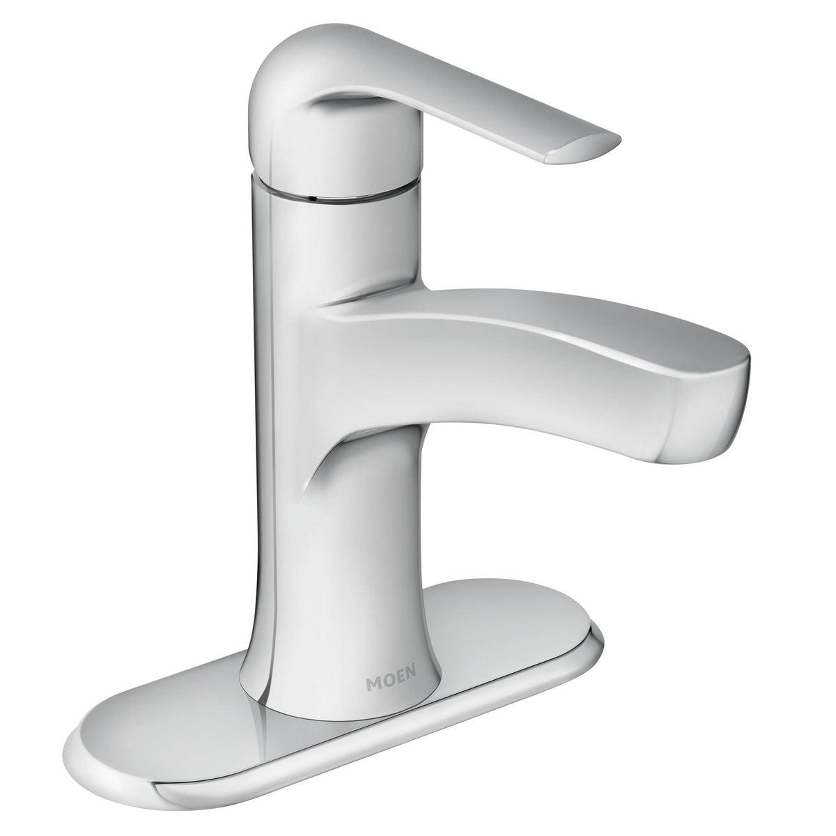 Moen Tilson Single-Handle Chrome Bathroom Lavatory/Bathroom Sink Faucet