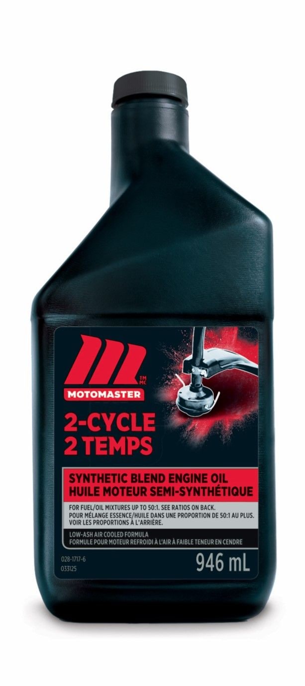 MotoMaster 2-Cycle Engine Oil, 946-mL