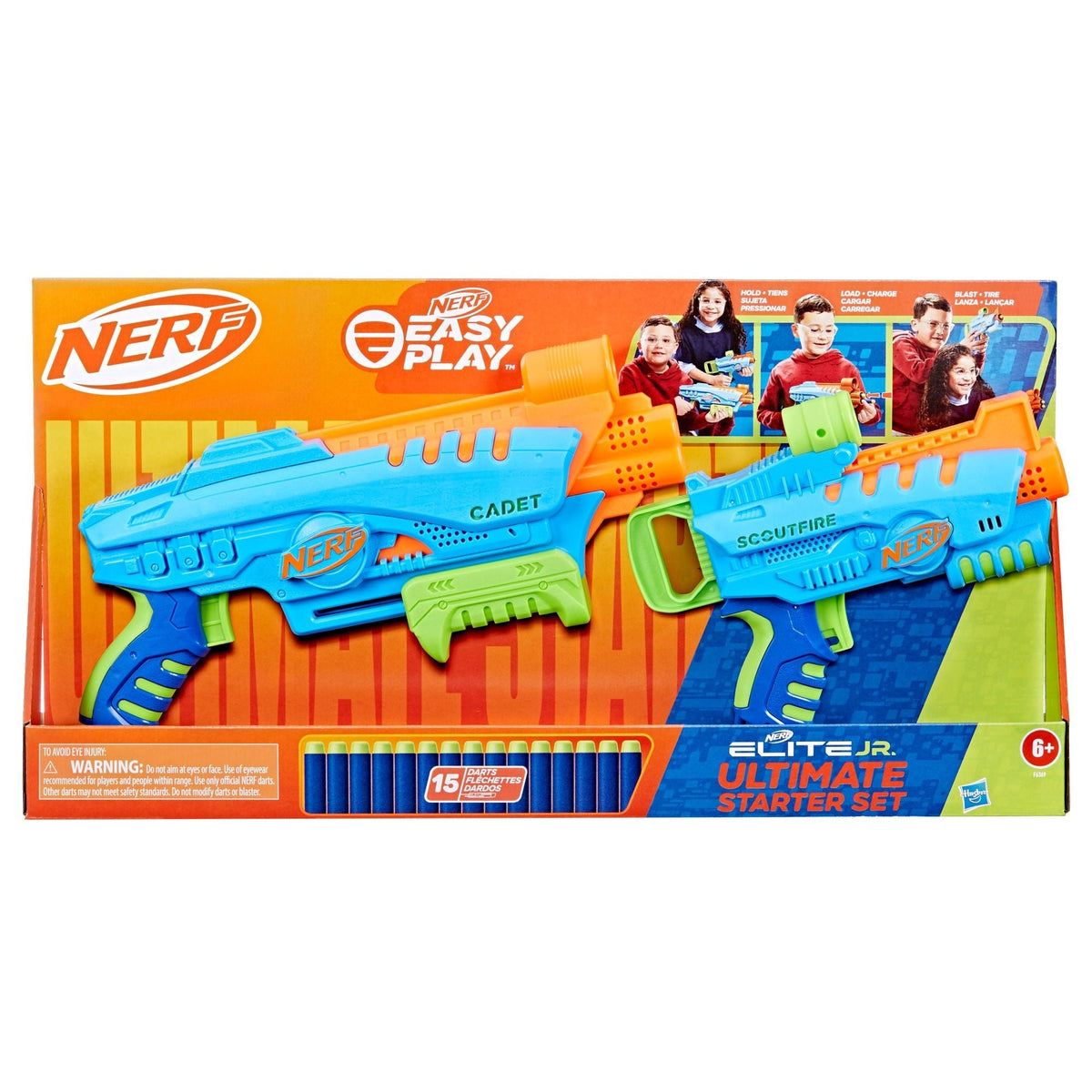 NERF Elite Ultimate Front-Loading Starter Set, Junior