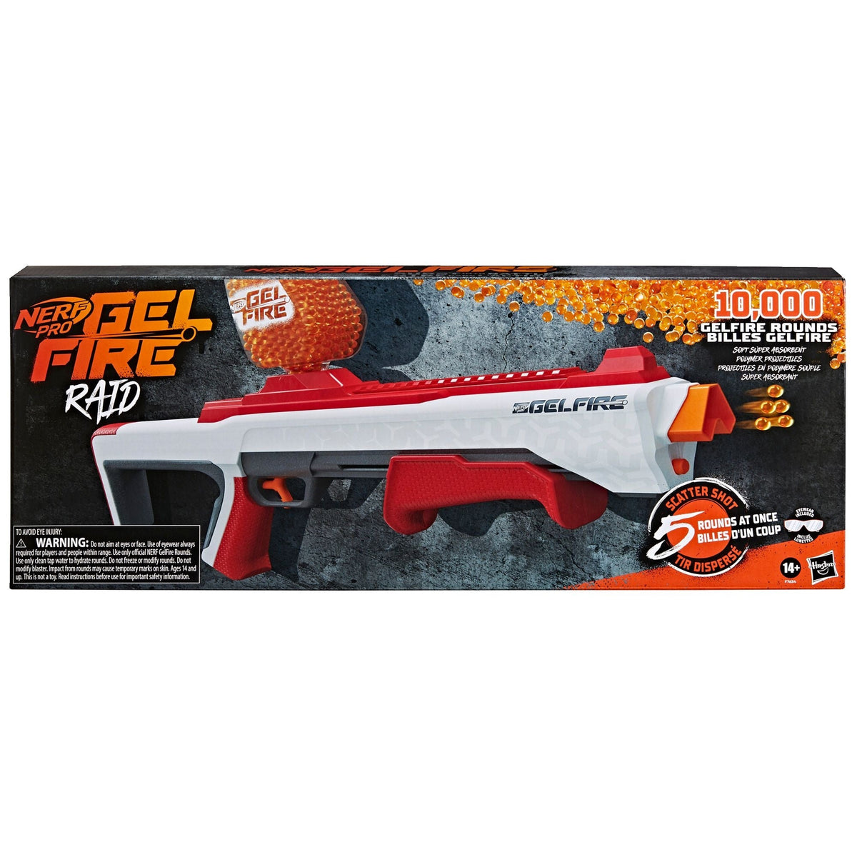 Nerf Pro Gelfire Raid Blaster with 10000 Gelfire Rounds