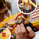 Nerf Transformers Elite 2.0 Bumblebee Blaster, Ages 8+