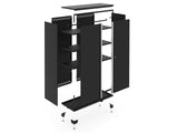 NewAge Bold Series 24-Gauge Steel RTA Storage Locker with 3 Shelves, Black, 30-in