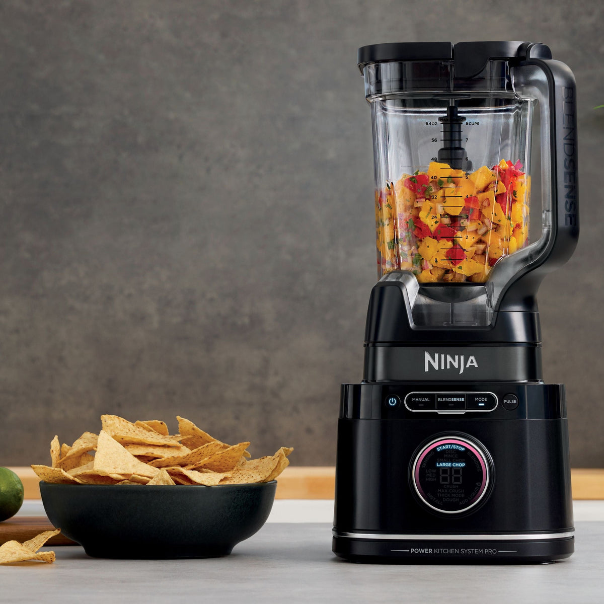 Ninja BlendSense Kitchen System Power Blender & Food Processor, 10 Pre-set Programs, 1800W