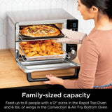 Ninja Double Door 12-in-1 Countertop Electric Convection Oven & Air Fryer with FLEXDOOR