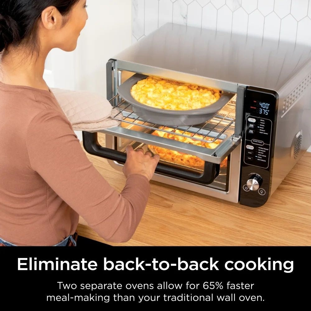 Ninja Double Door 12-in-1 Countertop Electric Convection Oven & Air Fryer with FLEXDOOR