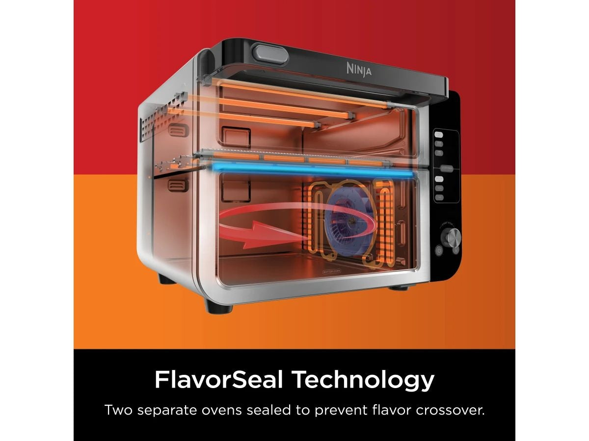 Ninja Double Door 12-in-1 Countertop Electric Convection Oven & Air Fryer with FLEXDOOR