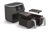 Ninja Foodi 2-Basket Air Fryer with 6 Cooking Functions, 8 Qt