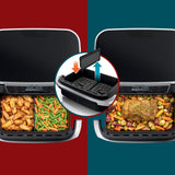 Ninja Foodi FlexBasket Air Fryer with XL MegaZone Basket, 7-qt