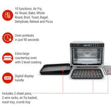 Ninja Foodi XL Pro Digital Convection Air Fryer Toaster Oven, with 10 Functions, Stainless Steel