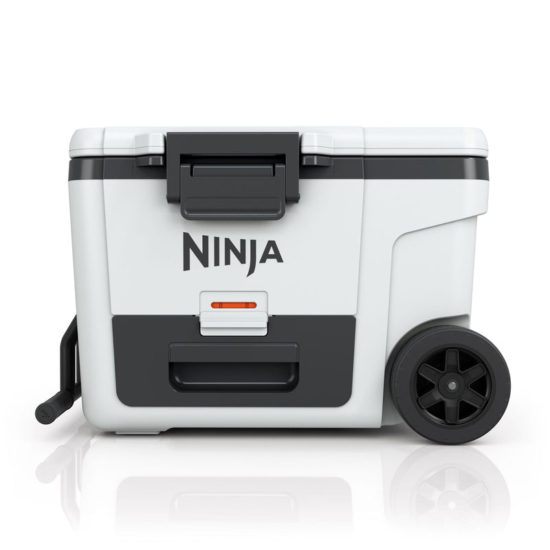 Ninja FrostVault 45-Quart Portable Hard Cooler with DryChill Drawer, White, 42.5-L