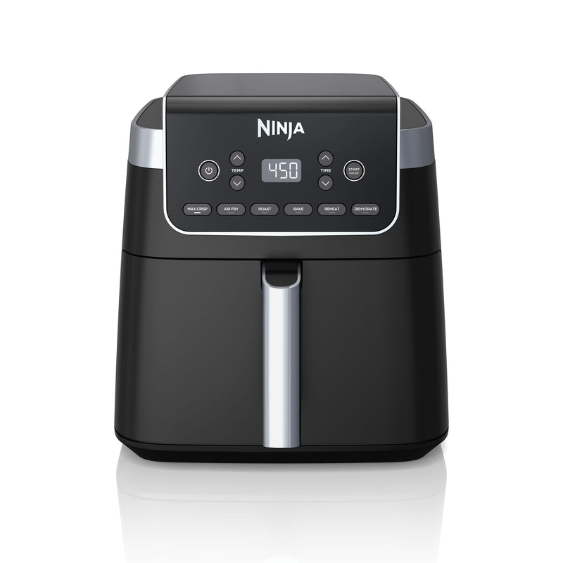Ninja Pro XL 6-in-1 Air Fryer with Non-Stick Basket & Recipe Book, 6.5-qt