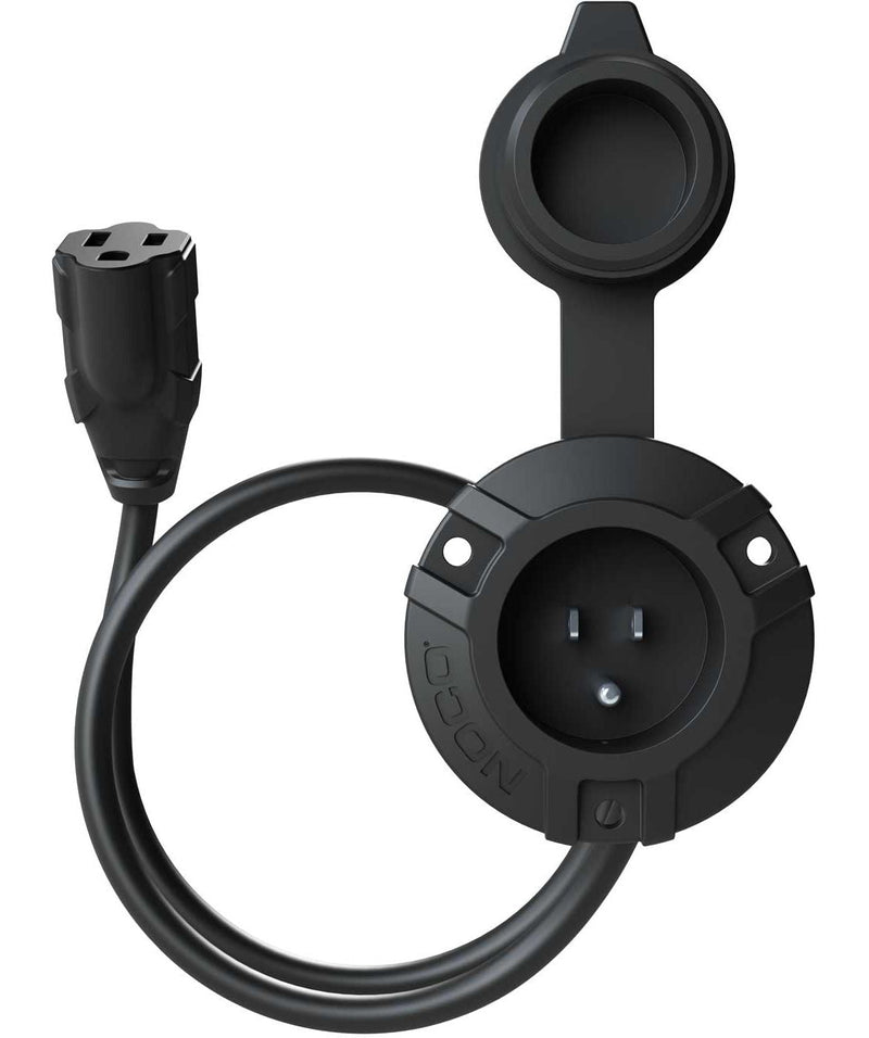 NOCO GCP1 AC Port Plug/Power Socket with 16-in Extension Cable, Waterproof