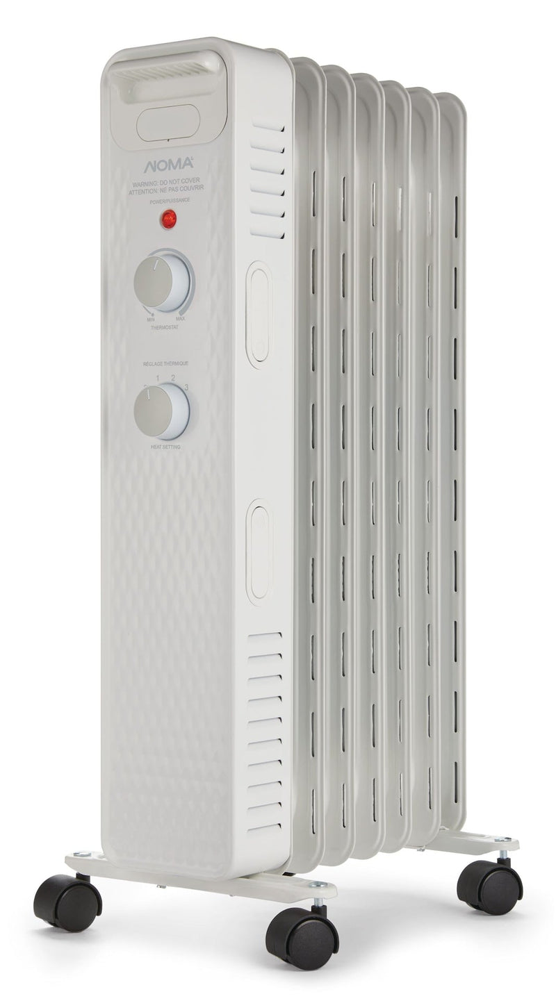 NOMA 3-Setting Mechanical Oil Filled Radiator with Adjustable Thermostat