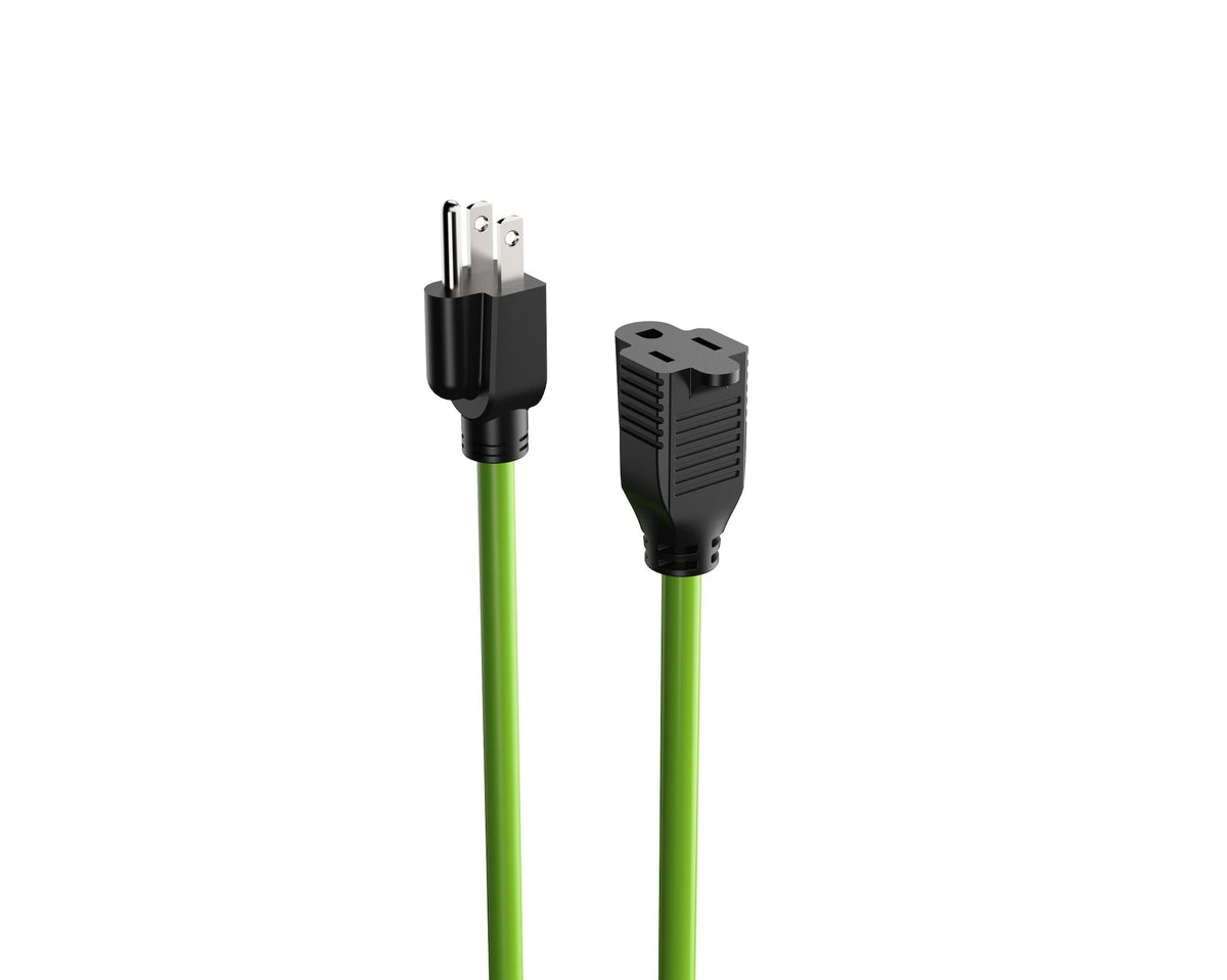 NOMA 82-ft 16/3 Outdoor Extension Cord with Grounded Outlet, Lime Green
