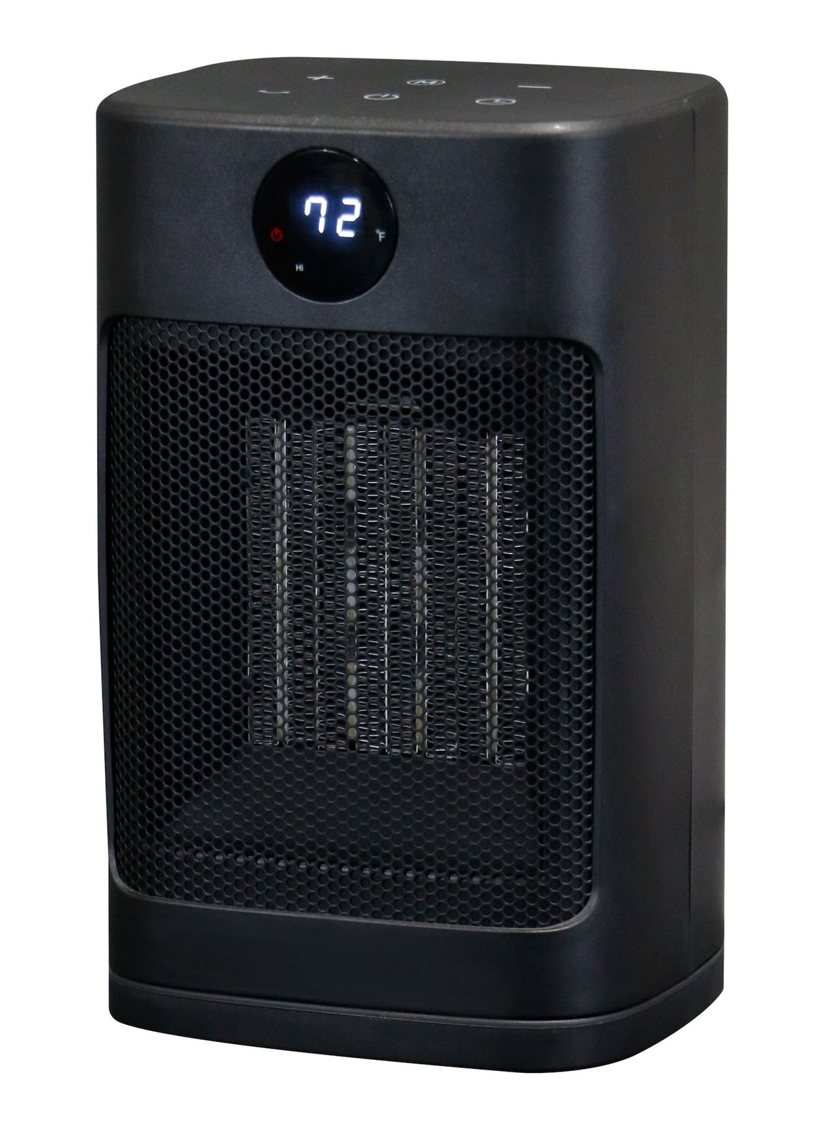 NOMA Digital Electric Personal Ceramic Heater with Remote, 1500W, Black