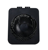 NOMA Portable 2-In-1 Personal Heater & Fan, 1500W, Black