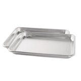 Nordic Ware Naturals Baker's Aluminum Quarter Sheet, 2-pc