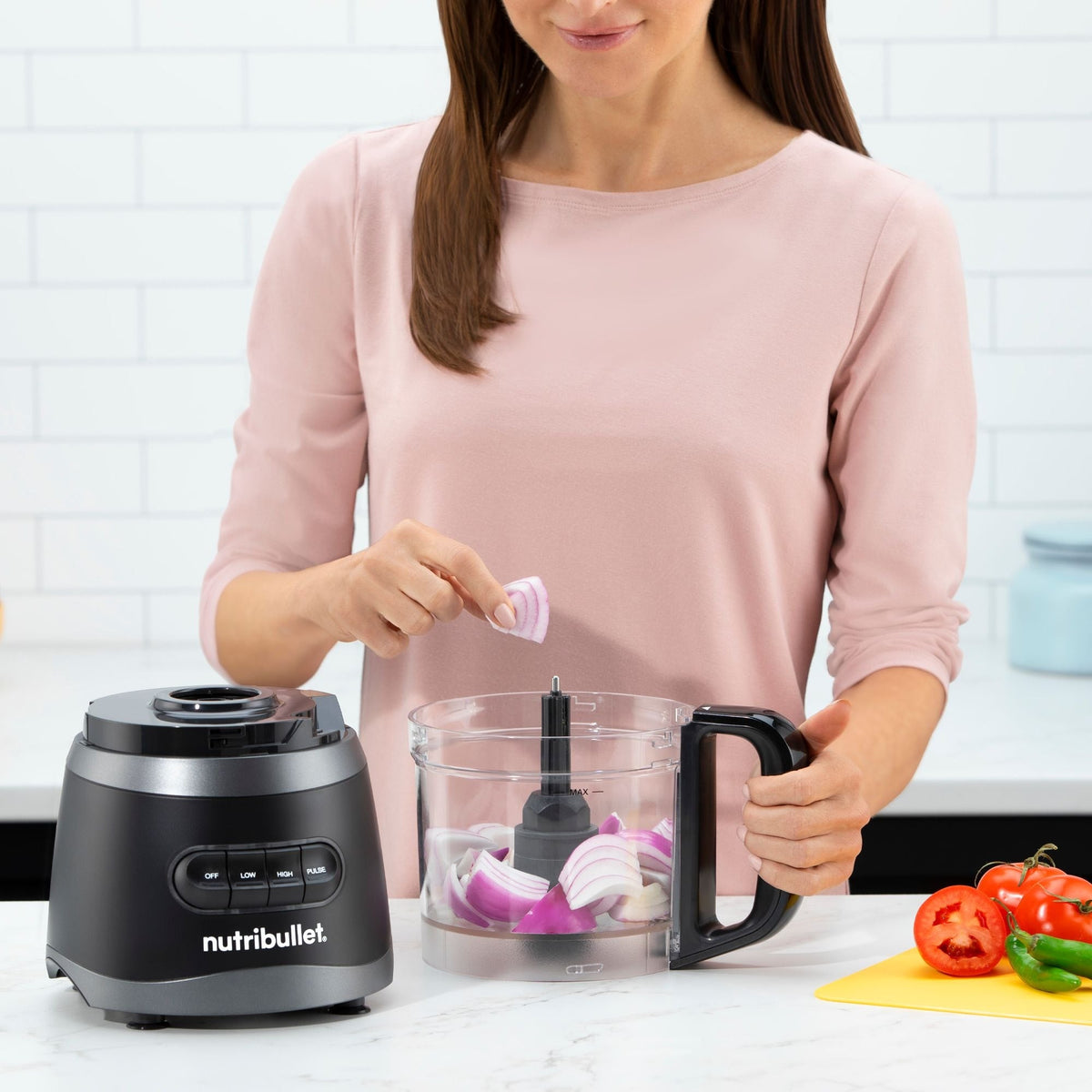 nutribullet Full-Sized Meal Prep Food Processor with Accessories, 7-Cup