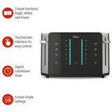Oster 4-Slice Touchscreen Toaster with Easy Touch Technology