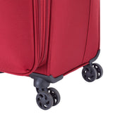 Outbound Softside Large Luggage, Wheeled, Red