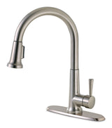 Peerless Single-Handle Pull-Down Kitchen Faucet, Brushed Nickel