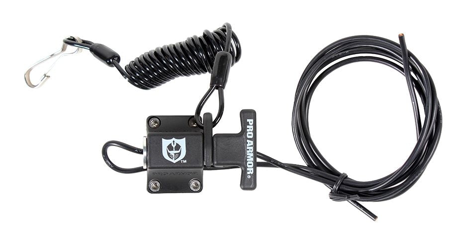 Pro Armor A040021 Universal ATV Kill Switch, Black