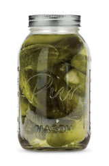 Pur XL 64-oz BPA-Free Mason Jar with Canning Lid and Band, 6-pk