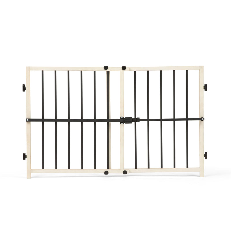 Regalo Wooden Expandable Baby Gate, 24-in