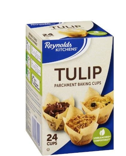 REYNOLDS 24PC PARCHMENT TULIP CUPS