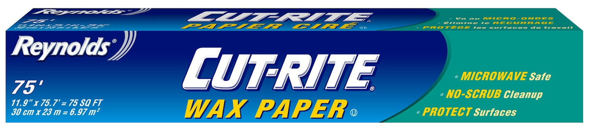 Reynolds Cut-Rite Wax Paper, 75-ft