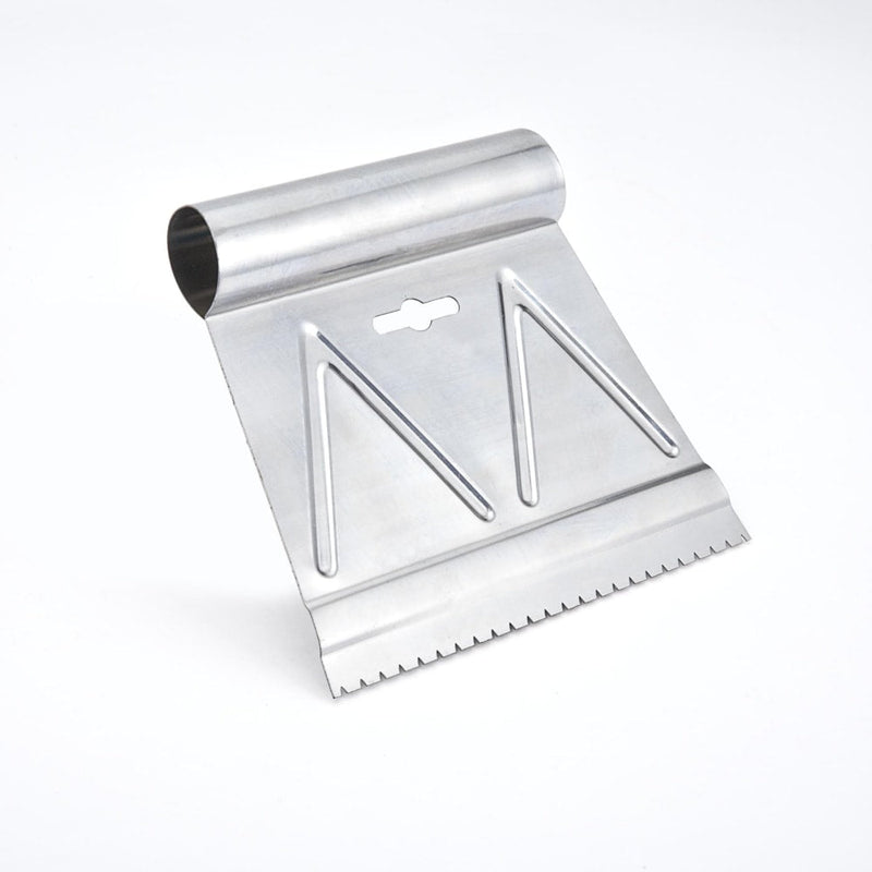 Richard Multi-Purpose Steel V-Notch Adhesive Spreader/Applicator Tool, 3/16 x 6-in