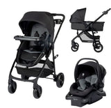 Safety 1st Grow and Go Travel System with 8 Strolling, Alloy
