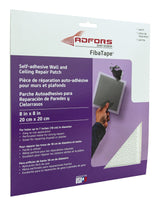 Saint-Gobain Self-Adhesive Wall & Ceiling Hole Repair Patch For Drywall & Plaster, 8 x 8-in