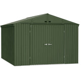Scotts Lawn Care 10x12-ft Green Corrosion-Resistant Storage Shed