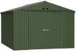 Scotts Lawn Care 10x12-ft Green Corrosion-Resistant Storage Shed