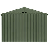 Scotts Lawn Care 10x12-ft Green Corrosion-Resistant Storage Shed